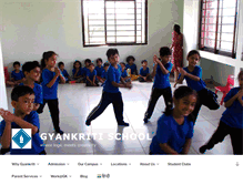 Tablet Screenshot of gyankriti.com